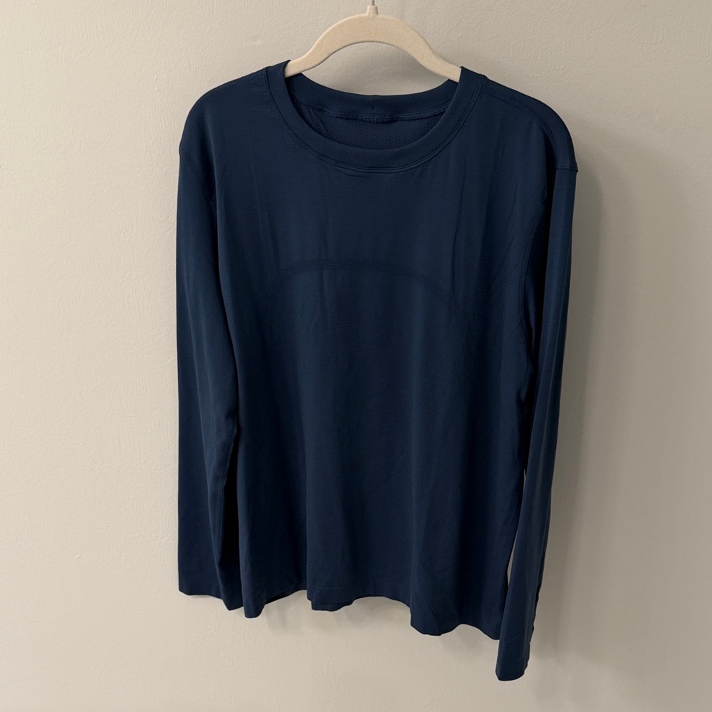Blue Long Sleeve Shirt